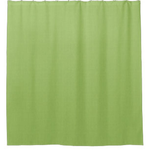 Solid Green Shower Curtain