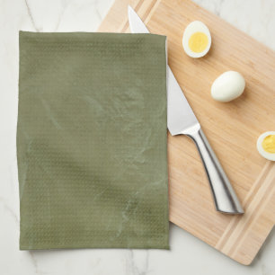 Solid Green Tea Towel