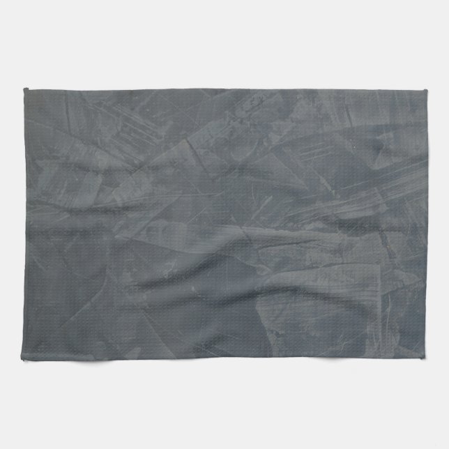 Solid Grey Tea Towel (Horizontal)