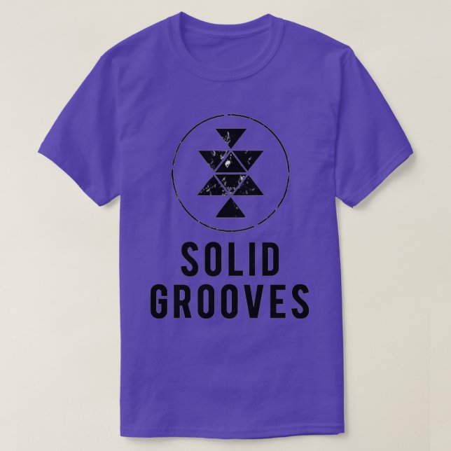 Solid Grooves  T-Shirt (Design Front)