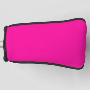 Solid Hot Pink Golf Head Cover