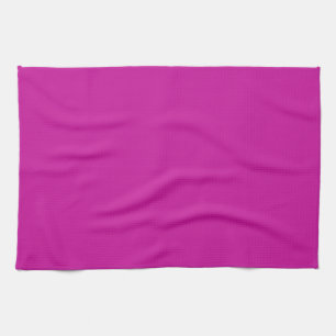 Solid Hot Pink Kitchen Towel