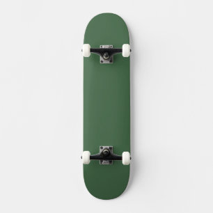 Solid Hunter Green Skateboard