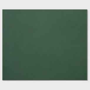 Solid Hunter Green Wrapping Paper