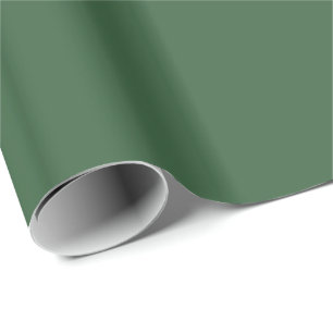 Solid Hunter Green Wrapping Paper