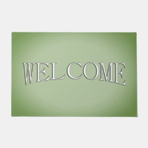 Solid Jade Green Celadon Doormat