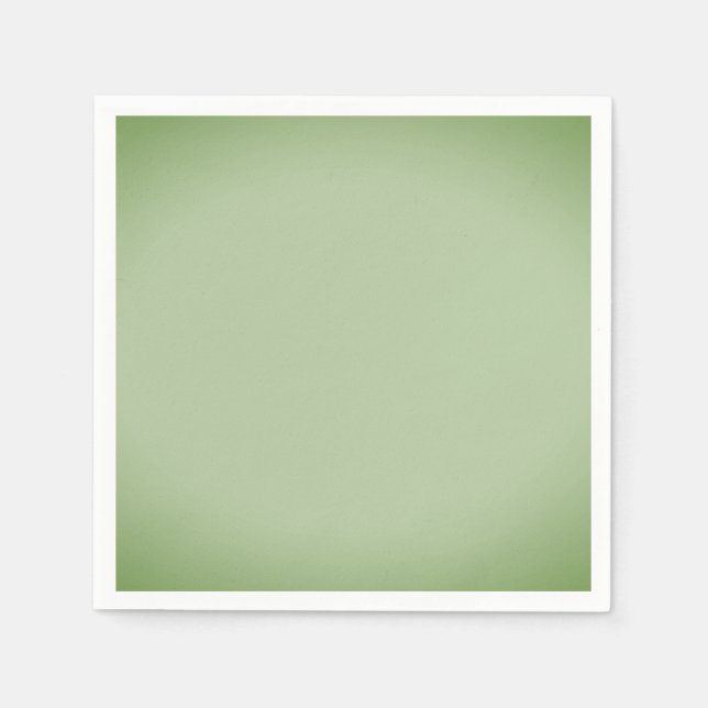 Solid Jade Green Celadon  Napkin (Front)