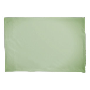 Solid Jade Green Celadon  Pillowcase