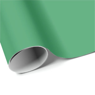 Solid Kelly Green Colour Wrapping Paper