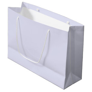 Solid Lavender Large Gift Bag –Single Colour Desig