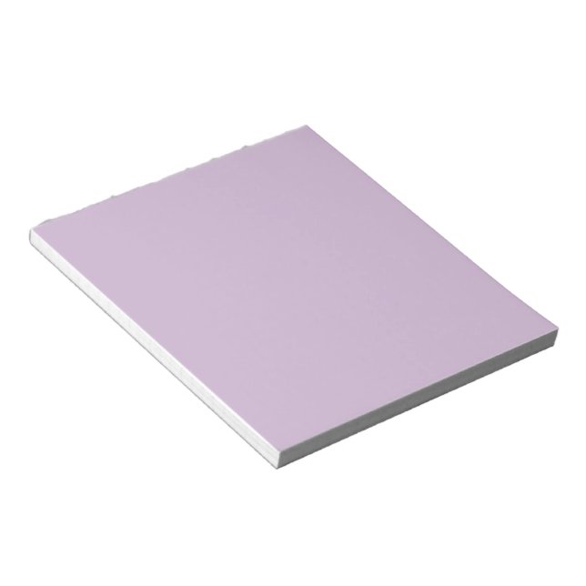 Solid Lavender Notepad (Angled)