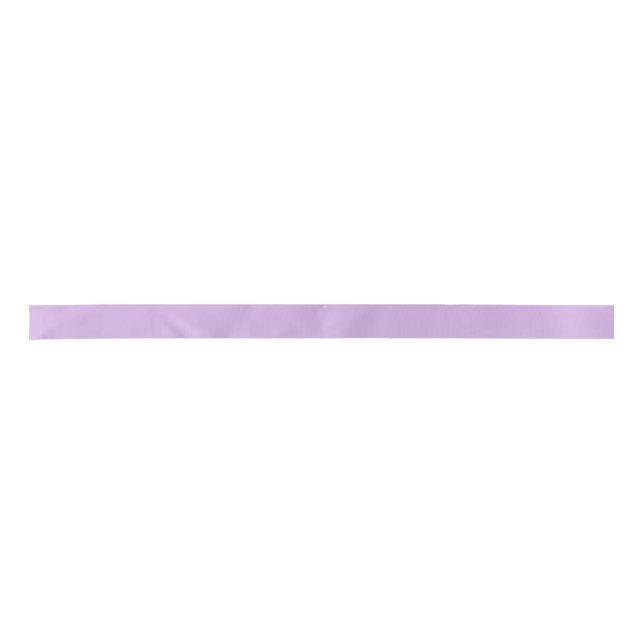 Solid Lavender Purple Satin Ribbon (Front)