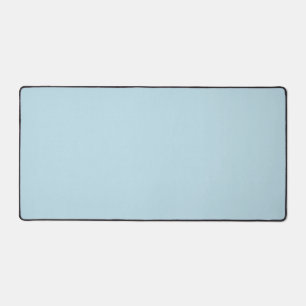 Solid Light Blue Background Desk Mat