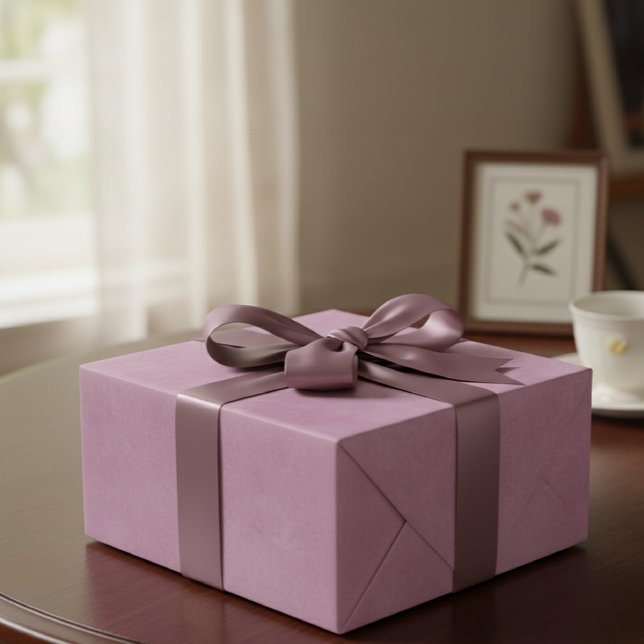 Solid Light Pink / Dusty Pink Gift Wrap Paper (Creator Uploaded)