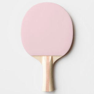 Solid Light Pink Ping Pong Paddle