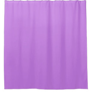 Solid light purple lavender shower curtain