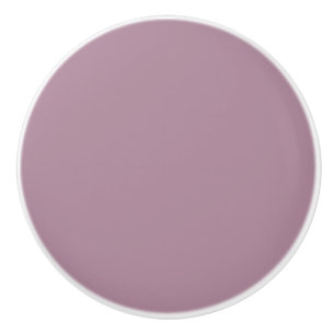 Solid Light purple, Plain purple Ceramic Knob