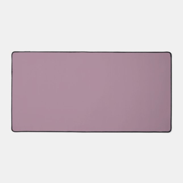 Solid Light purple, Plain purple  Desk Mat (Front)