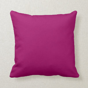 Solid Magenta Pop of Colour Cushion