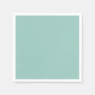 Solid Mint Green Colour Minimal Napkin
