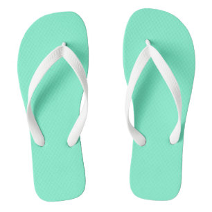 Solid, mint, green thongs