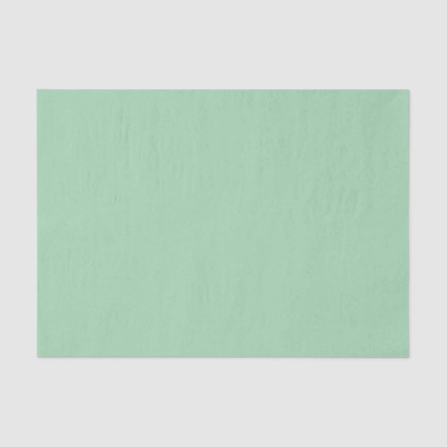 Solid Mint Green  Tissue Paper (Front)