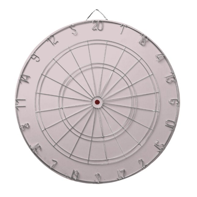 Solid mountain haze silver pink dartboard (Front)