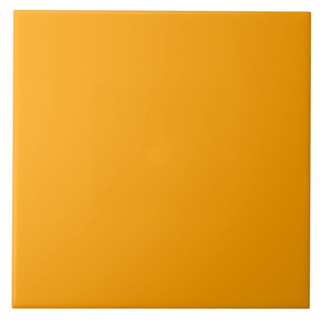 Solid mustard yellow colour ceramic tile (Front)