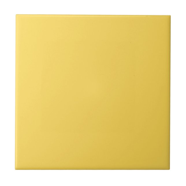 Solid Mustard Yellow Tile (Front)