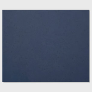 Solid Navy Wrapping Paper
