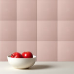 Solid old pink ceramic tile<br><div class="desc">Solid old pink design.</div>