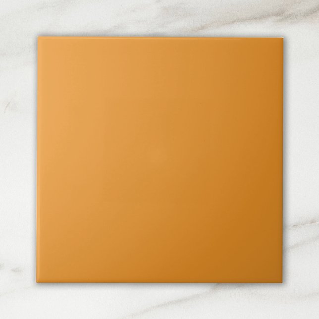 Solid Orange Colour Ceramic Tile (Creator Uploaded)