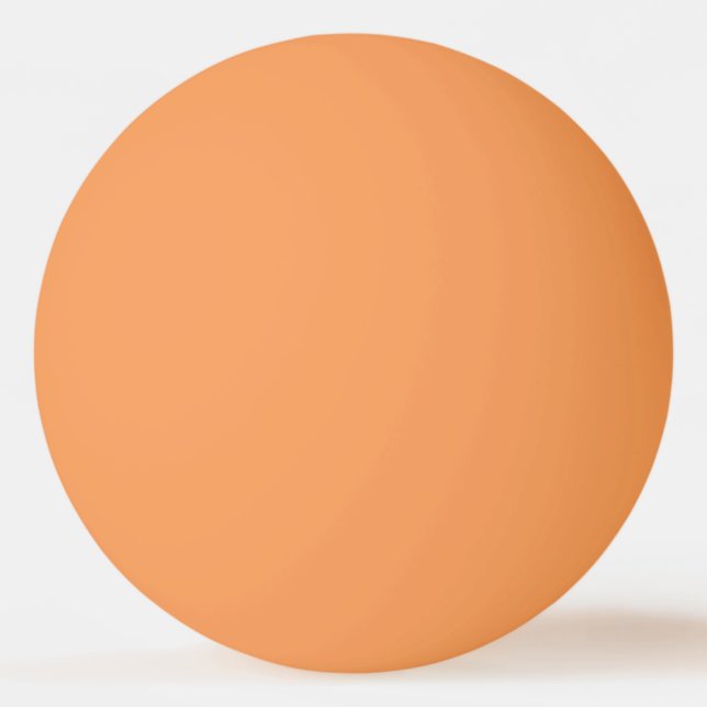 Solid Orange Colour Ping-Pong Ball (Front)