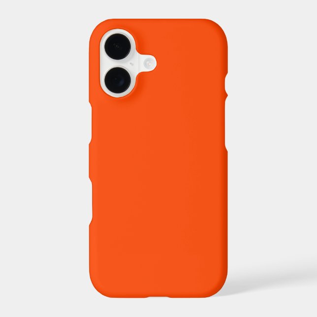 Solid Orange Red (Back)