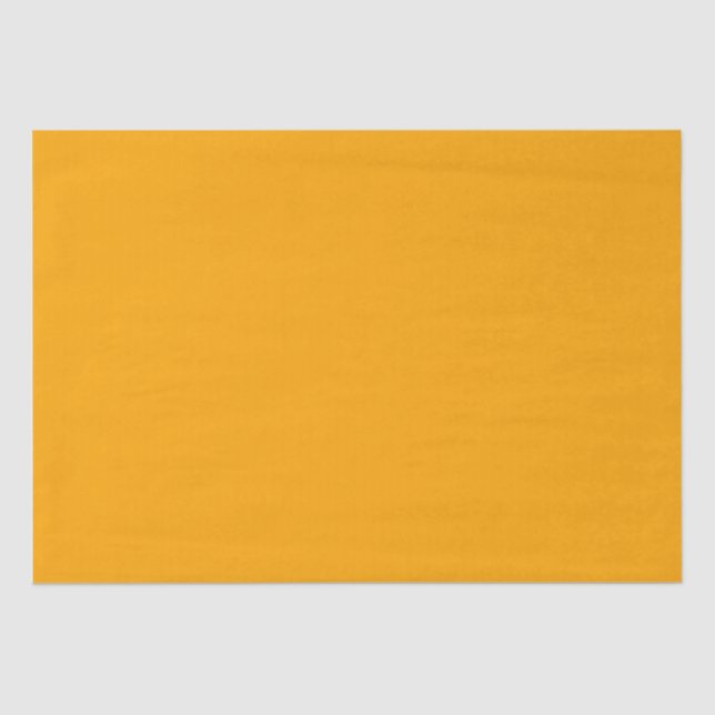 Solid Orange  Tissue Paper (Front)