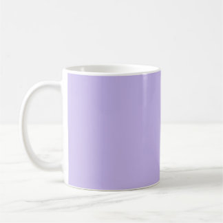 Solid Pastel Lilac Purple Mug