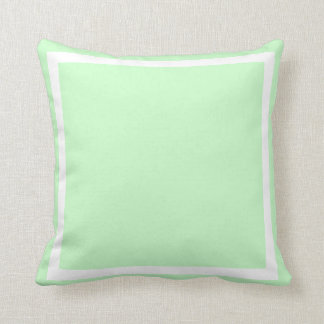 solid pastel seafoam  green blue plain pillow