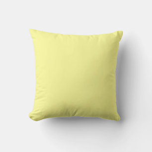 solid pastel yellow,pale yellow pillow