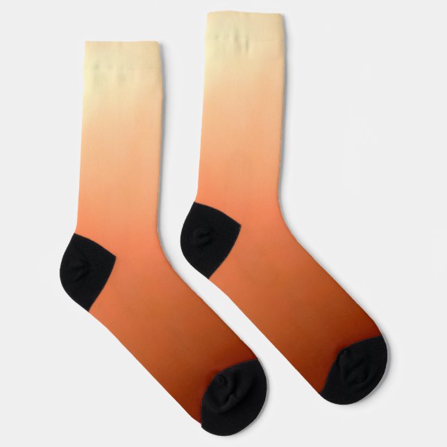 Solid Peach Socks (Right)