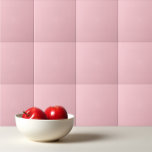 Solid pig soft pink ceramic tile<br><div class="desc">Solid pig soft pink design.</div>
