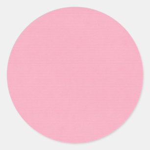 solid-pink4 SOLID COTTON CANDY PINK BACKGROUND TEM Classic Round Sticker