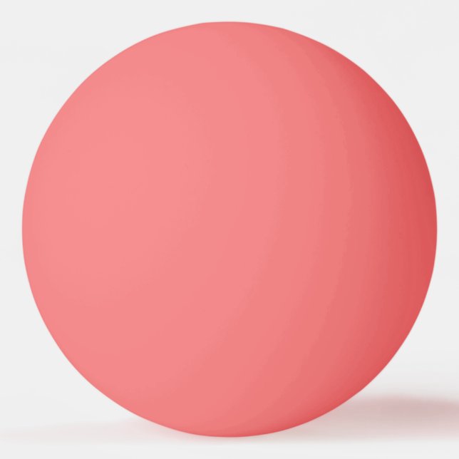 Solid Pink Colour Ping-Pong Ball (Front)