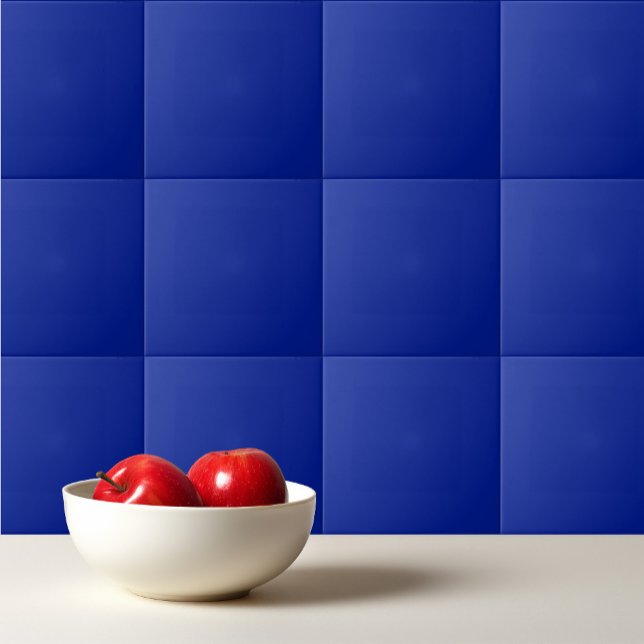 Solid plain Egyptian blue Ceramic Tile (Creator Uploaded)