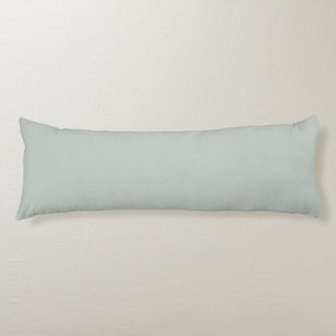 Solid Plain Light Grey-Green Body Cushion