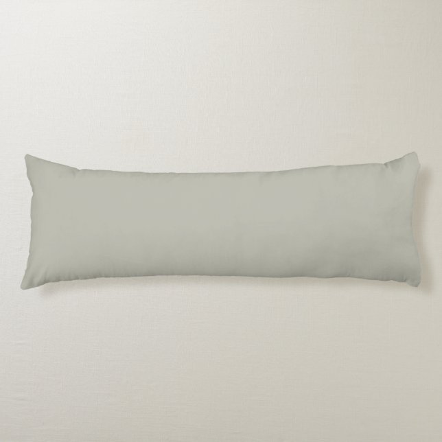 Solid Plain Pebble/Cool Beige Body Cushion (Front)