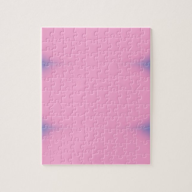 Solid plain pink jigsaw puzzle (Vertical)