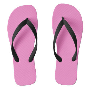 Solid Plain Taffy Pink Thongs