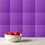 Solid plain violet bright purple ceramic tile<br><div class="desc">Solid plain violet bright purple design.</div>