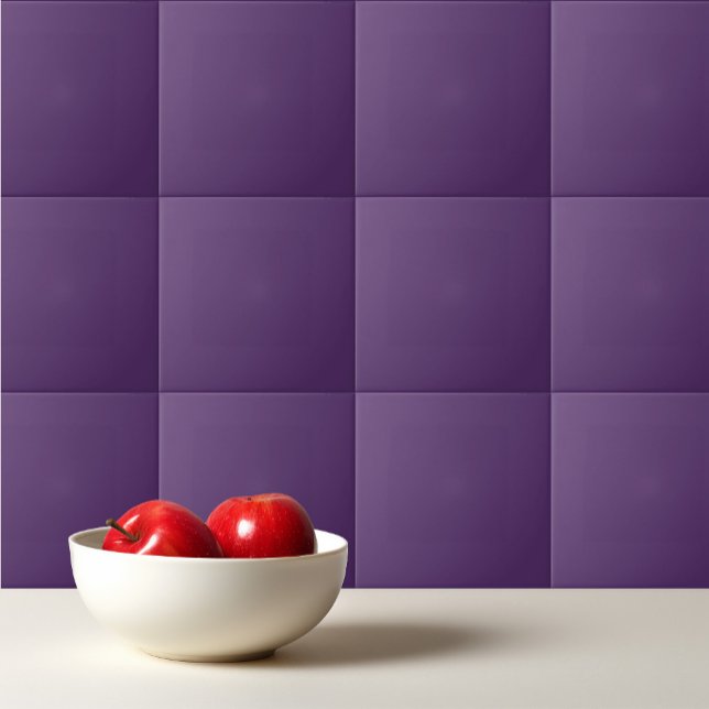 Solid plum wine purple ceramic tile (Creator Uploaded)