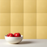 Solid prairie cream yellow ceramic tile<br><div class="desc">Solid prairie cream yellow design.</div>